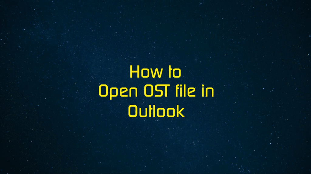 ost in outlook