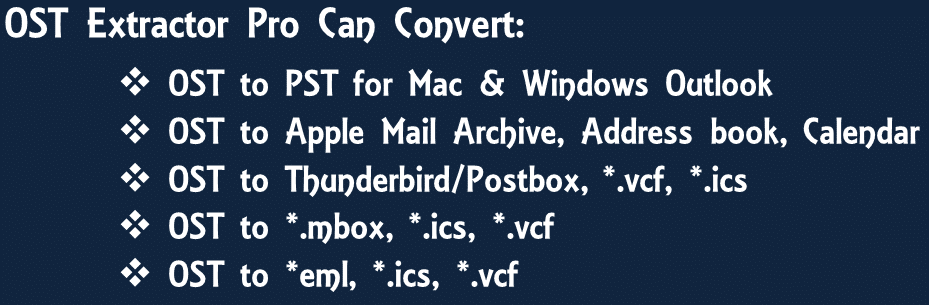 ost to mbox converter