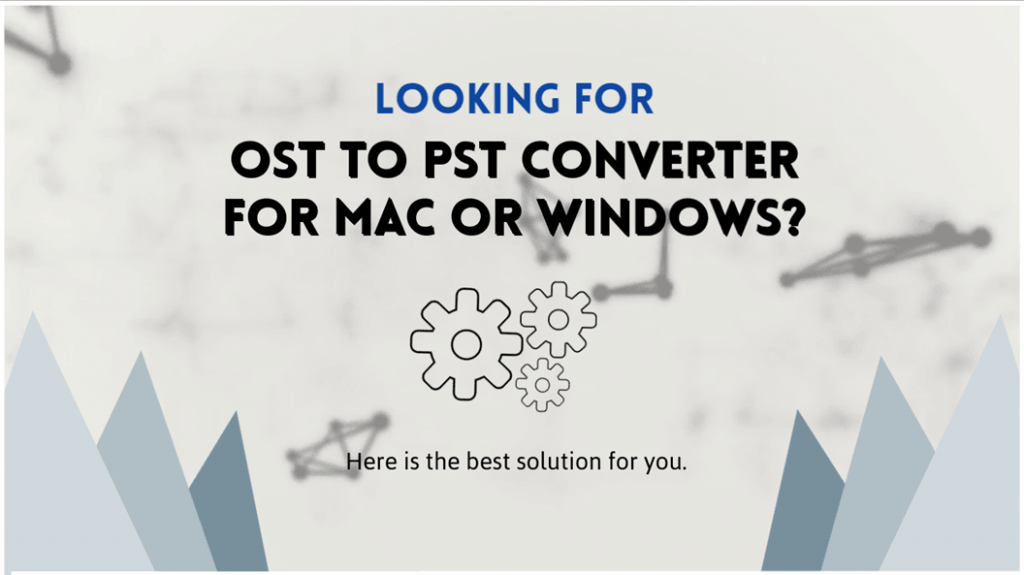 conversion of OST to PST