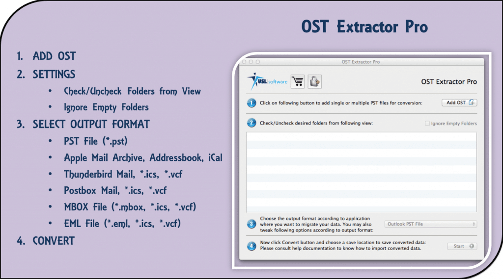 OST to PST Outlook 2019 Mac and Windows