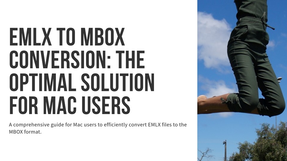 EMLX to MBOX Converter on mac